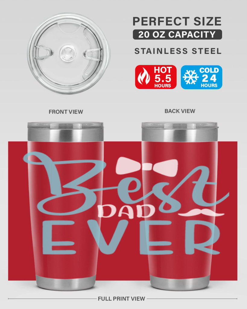best dad ever 109#- fathers day- Tumbler