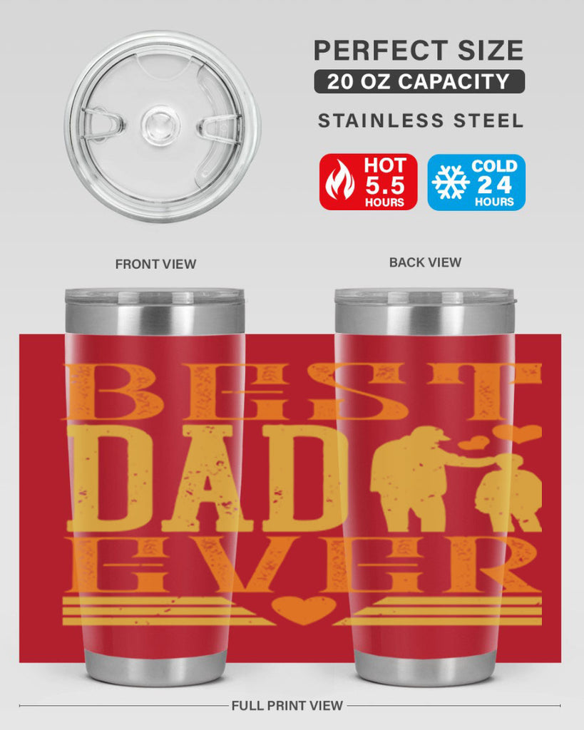 best dad ever 199#- fathers day- Tumbler
