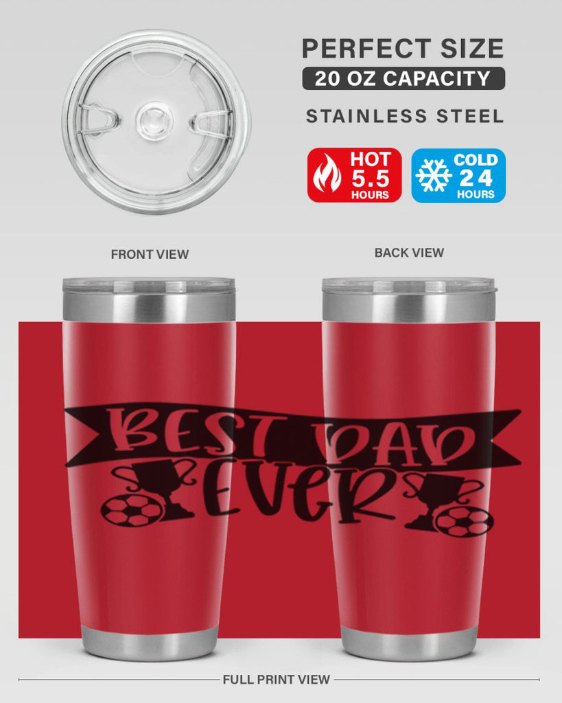 best dad ever 73#- fathers day- Tumbler