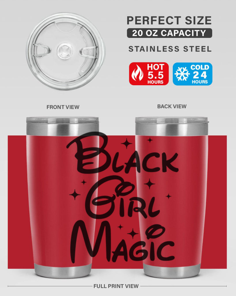 black girl magic 207#- black words phrases- Cotton Tank