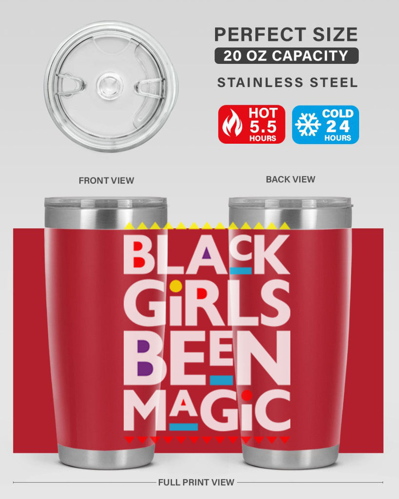 black girls been magic 243#- black words phrases- Cotton Tank