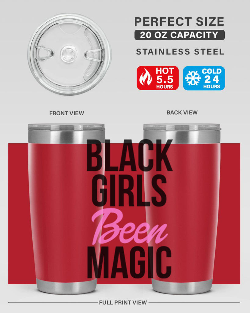 black girls been magic 244#- black words phrases- Cotton Tank