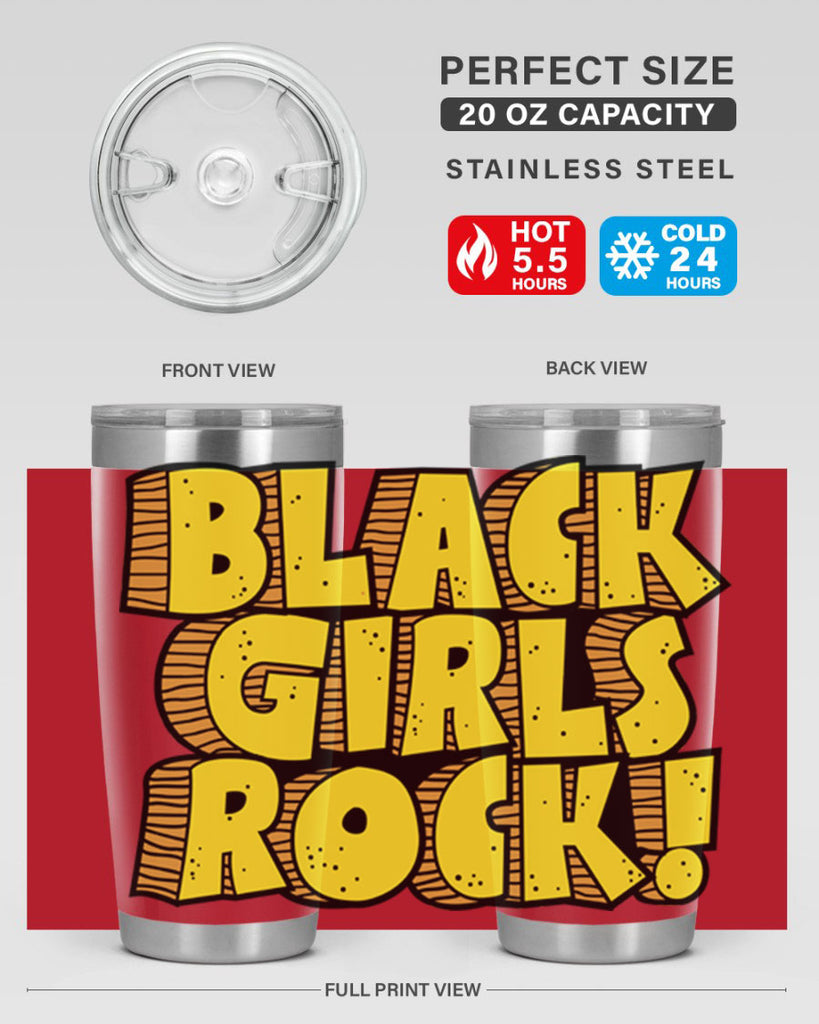 black girls rock school 202#- black words phrases- Cotton Tank