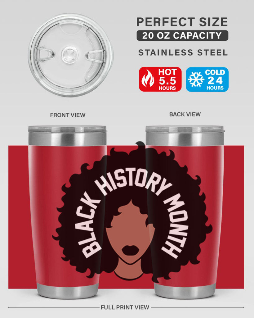 black history month afro woman 239#- black words phrases- Cotton Tank
