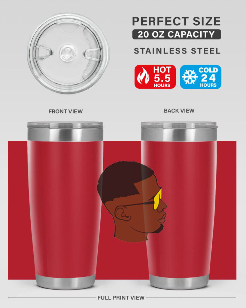 black man 27#- black men - boys- tumbler
