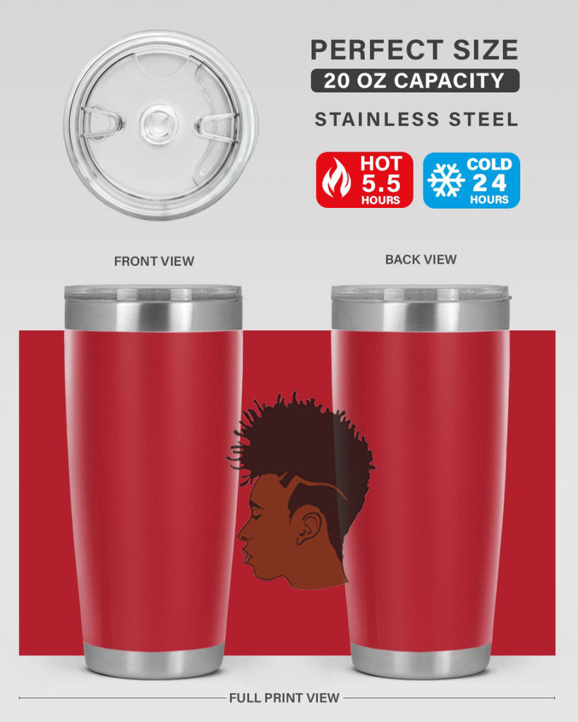 black man 36#- black men - boys- tumbler