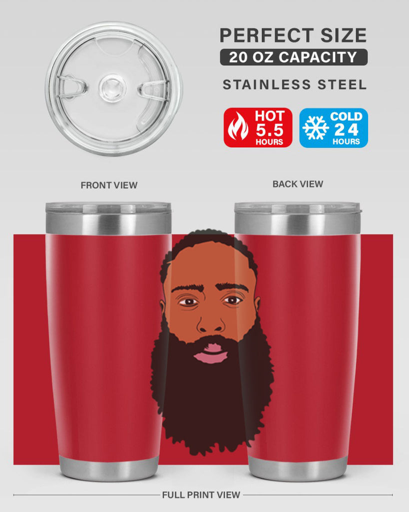black man style 2#- black men - boys- tumbler