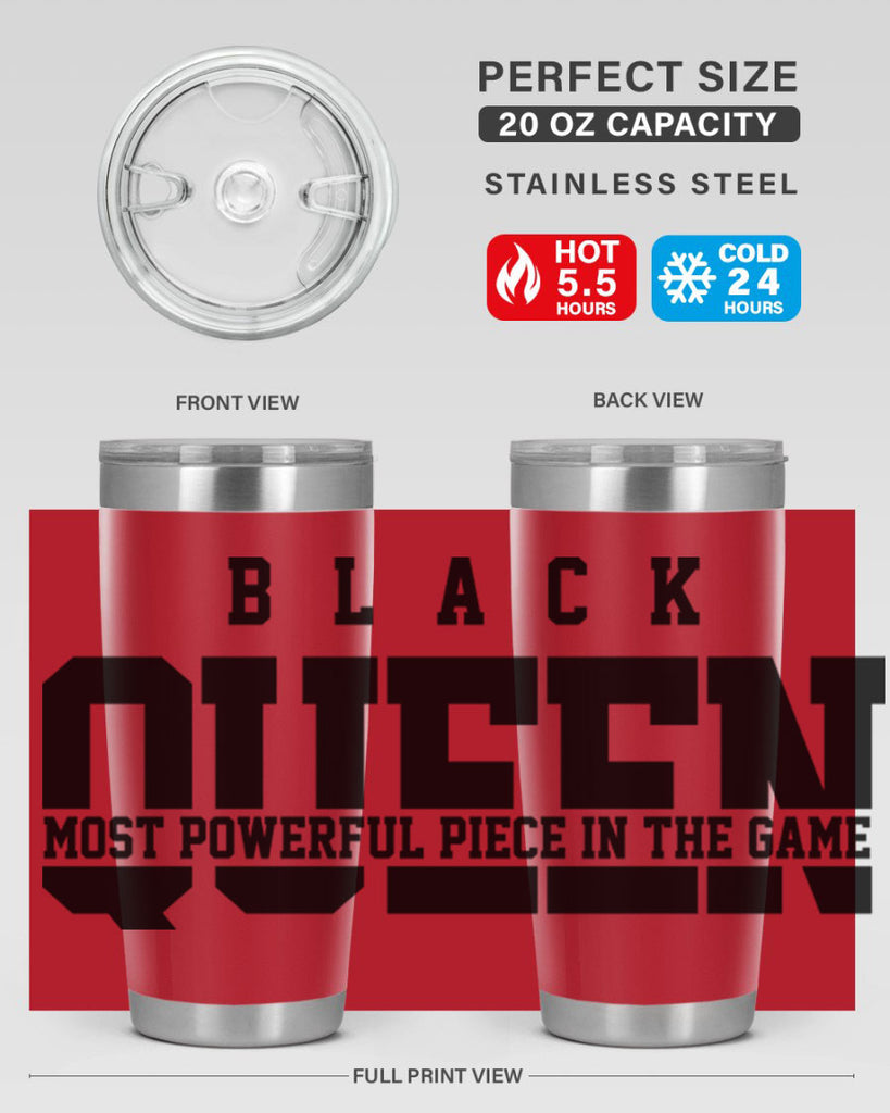 black queen 223#- black words phrases- Cotton Tank