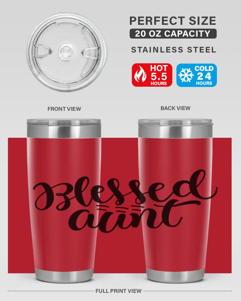 blessed aunt Style 35#- aunt- Tumbler