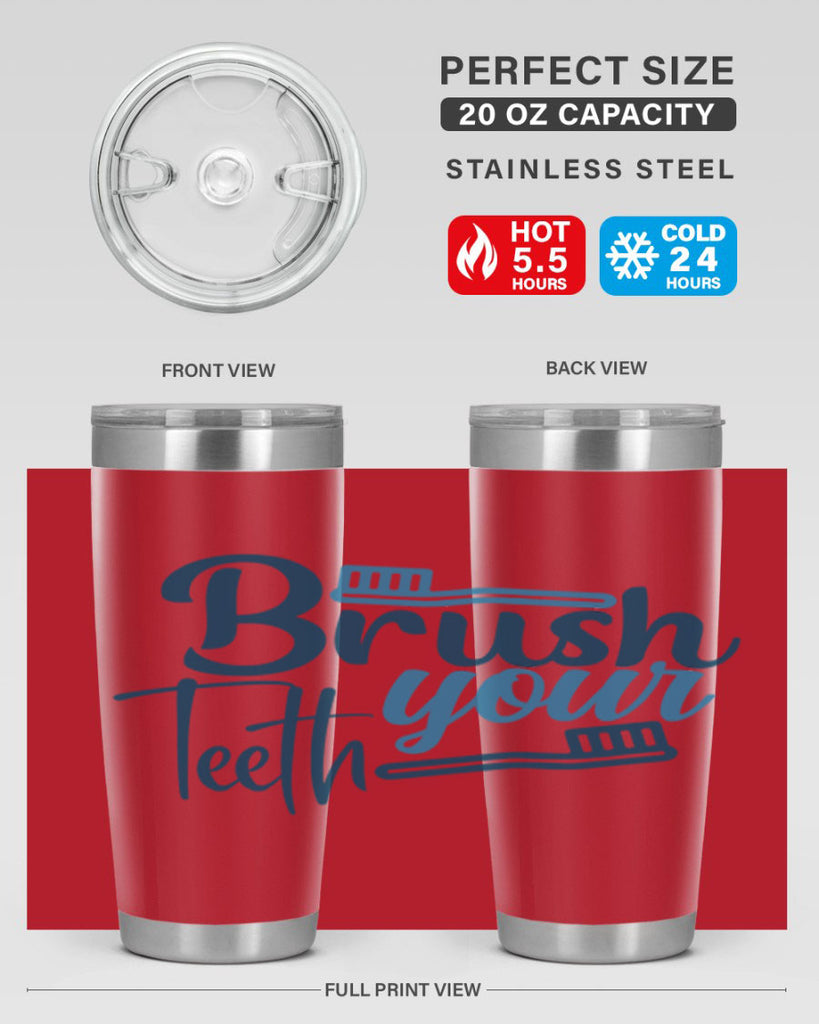 brush your teeth 87#- bathroom- Tumbler