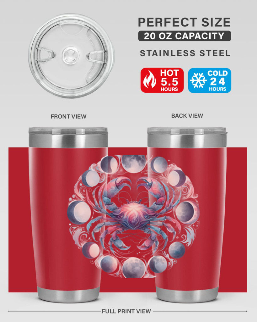 cancer 169#- zodiac- Tumbler