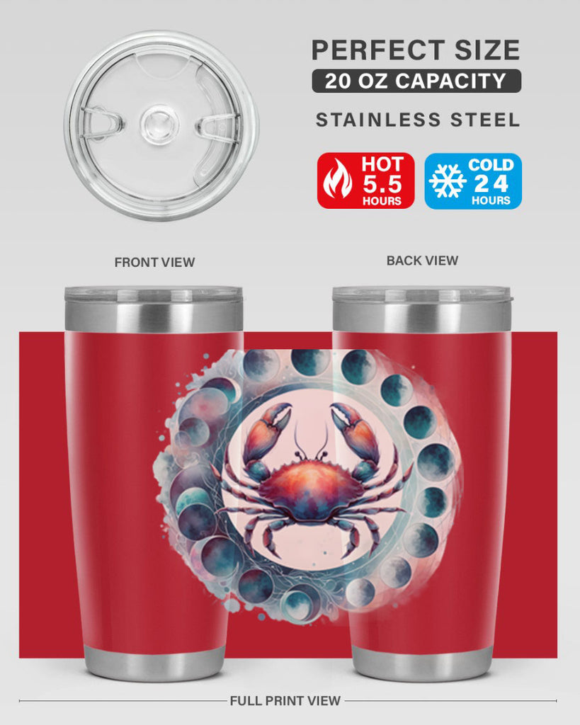 cancer 179#- zodiac- Tumbler