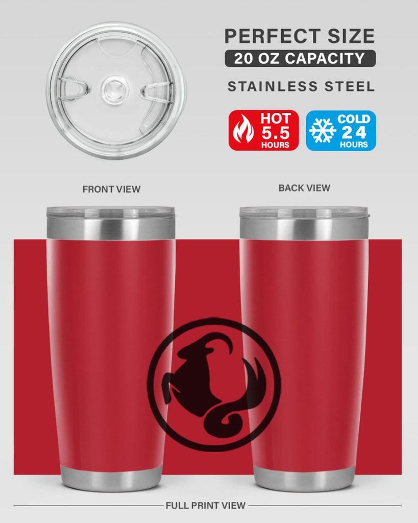 capricorn 203#- zodiac- Tumbler
