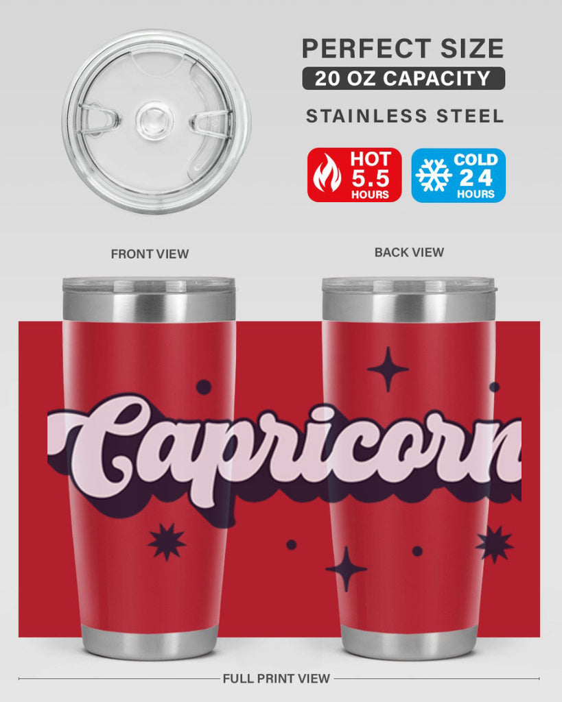capricorn 205#- zodiac- Tumbler
