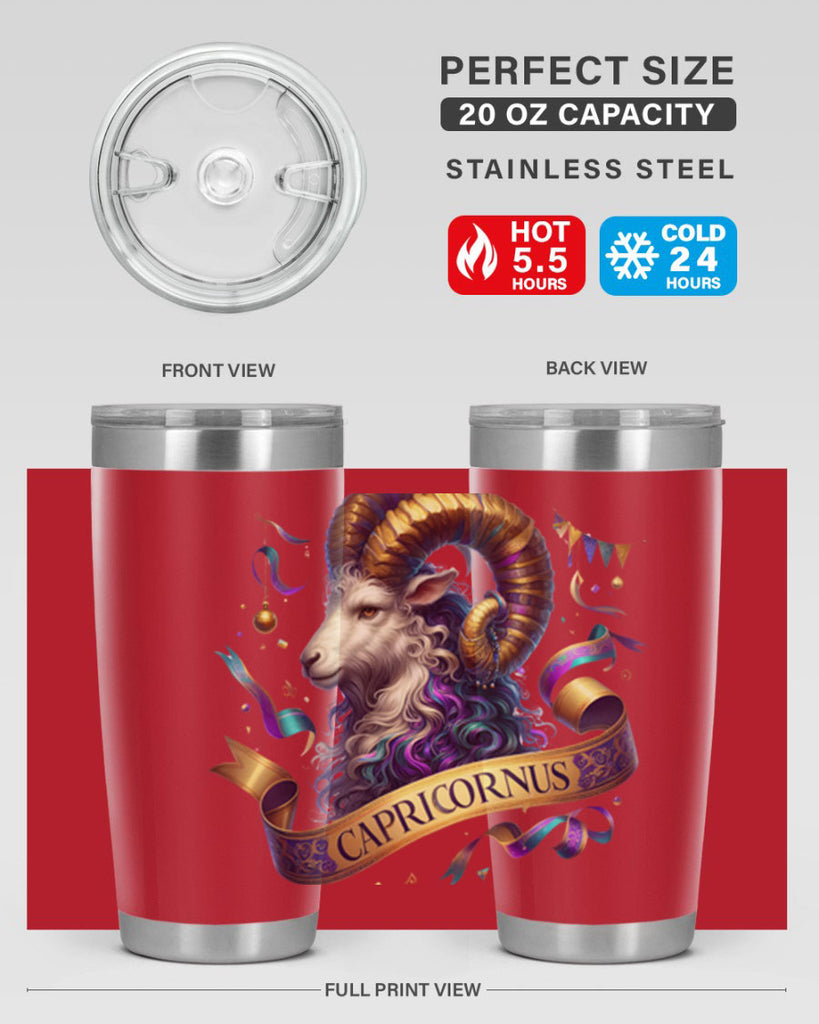 capricorn 209#- zodiac- Tumbler