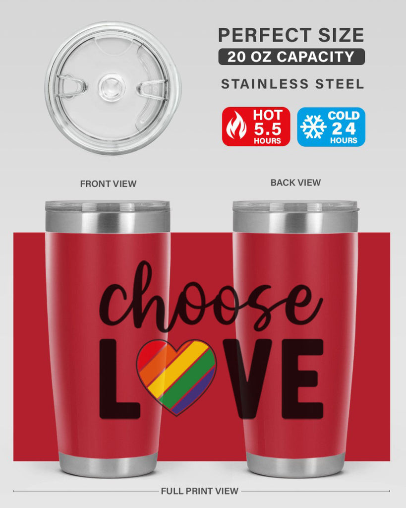 chooselove 150#- lgbt- Tumbler