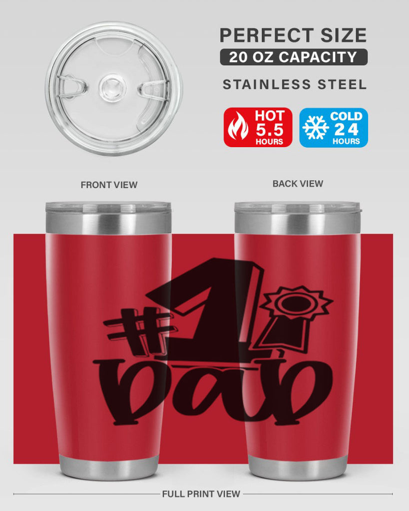 dad 76#- fathers day- Tumbler