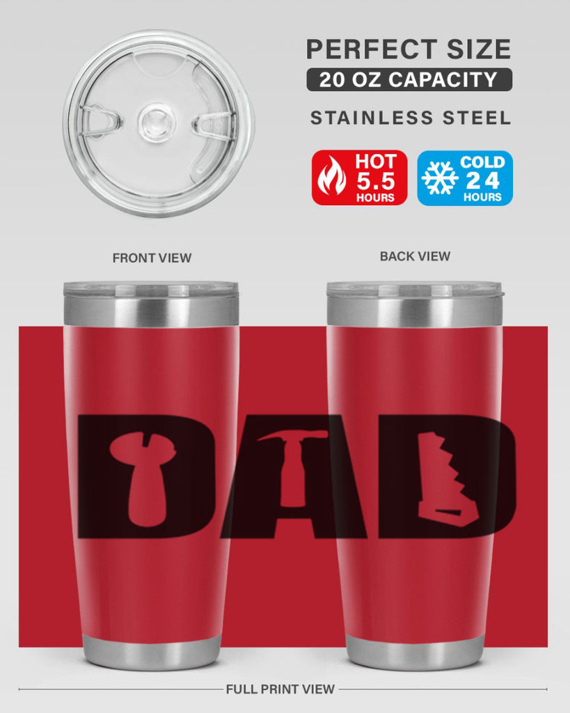 dad tools 59#- fathers day- Tumbler