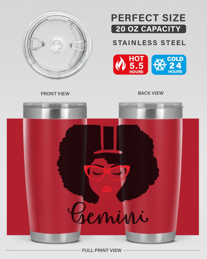 gemini 235#- zodiac- Tumbler