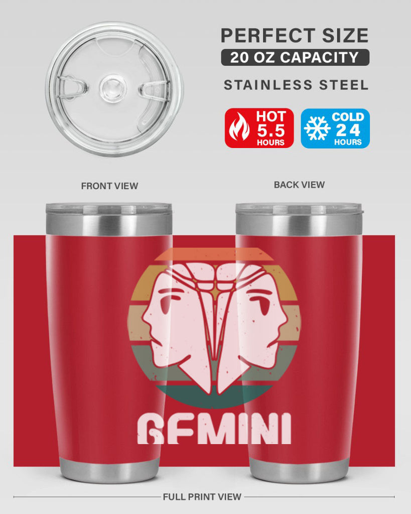 gemini 236#- zodiac- Tumbler