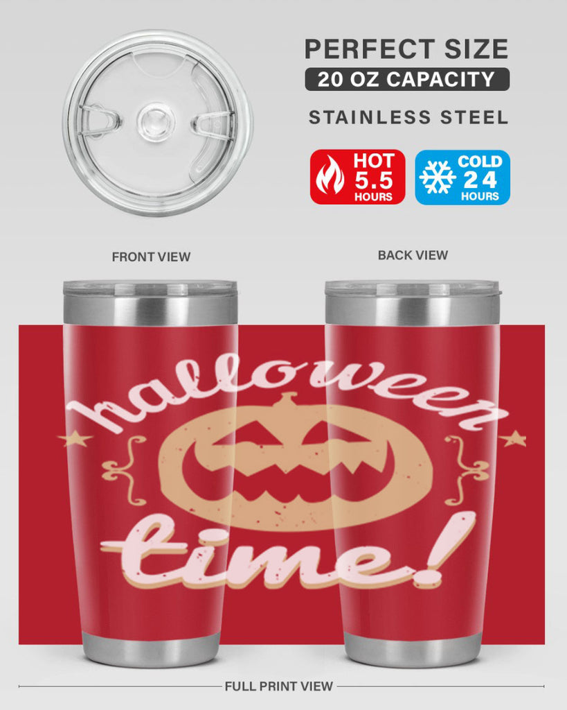 halloween time 157#- halloween- Tumbler
