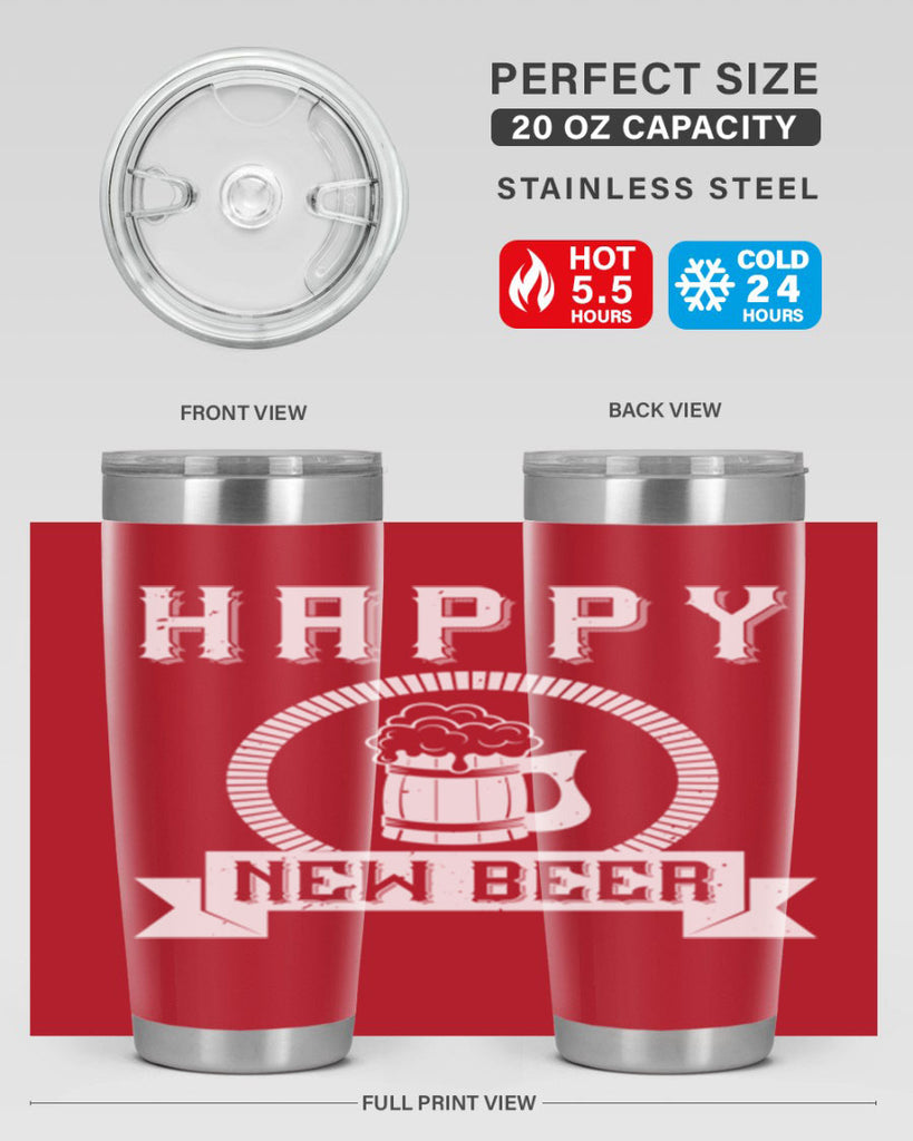 happy new beer 86#- beer- Tumbler