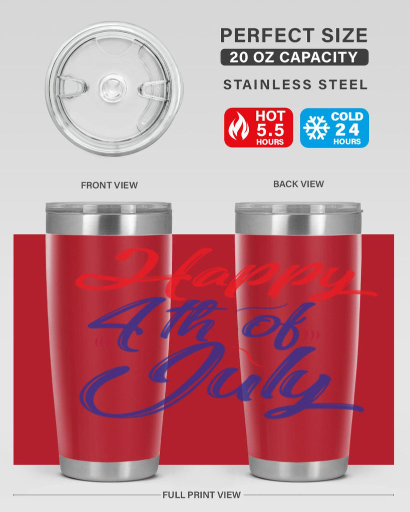 happy th july design Style 99#- Fourt Of July- Tumbler