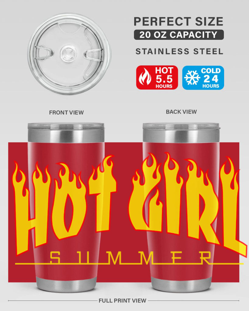 hot girl  summer fire 123#- black words phrases- Cotton Tank