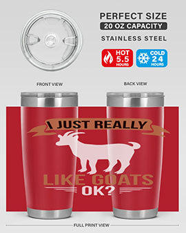 i just really like goats ok Style 3#- goat- Tumbler