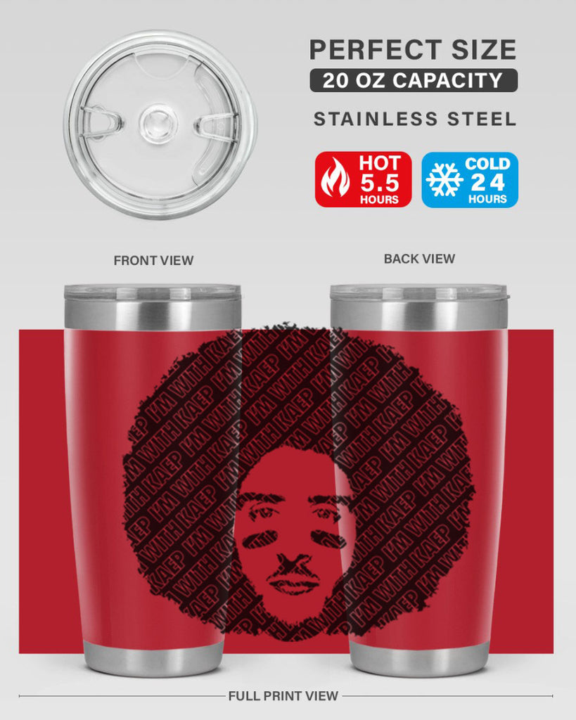 imwithkaep 24#- black men - boys- tumbler