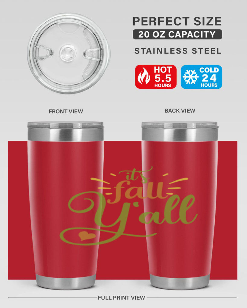 its fall yall 53#- thanksgiving- Tumbler