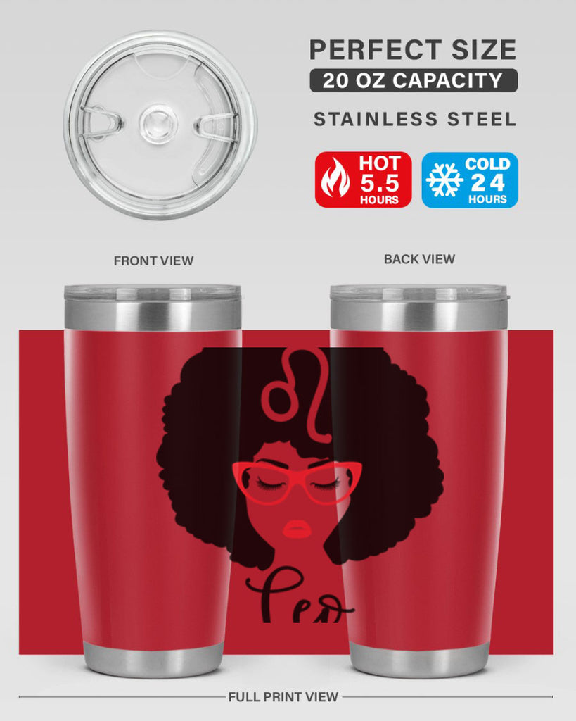 leo 298#- zodiac- Tumbler