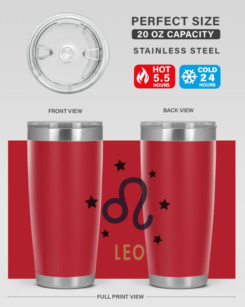 leo 305#- zodiac- Tumbler