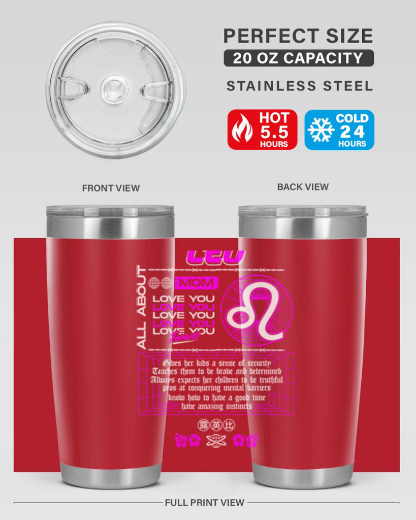 leo 308#- zodiac- Tumbler