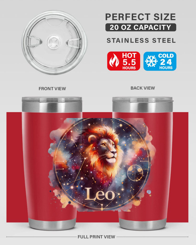leo 312#- zodiac- Tumbler