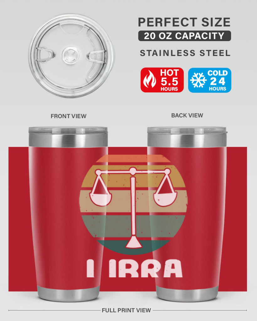 libra 337#- zodiac- Tumbler