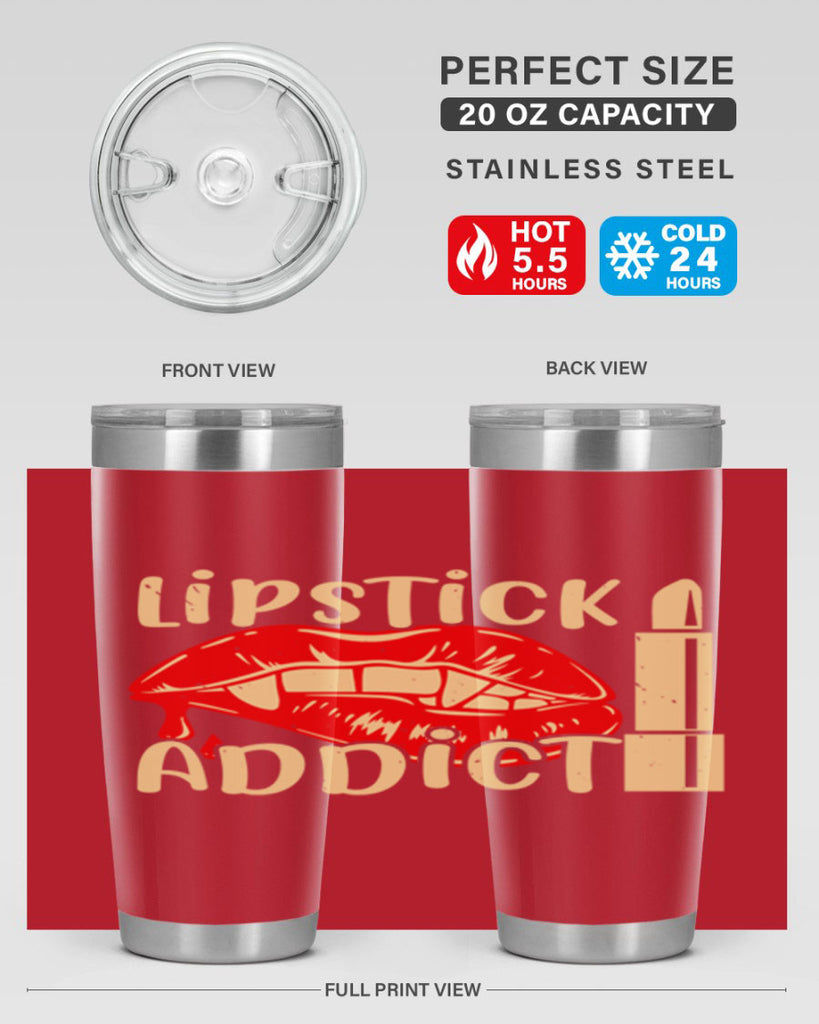 lipstick addict Style 197#- make up- Tumbler