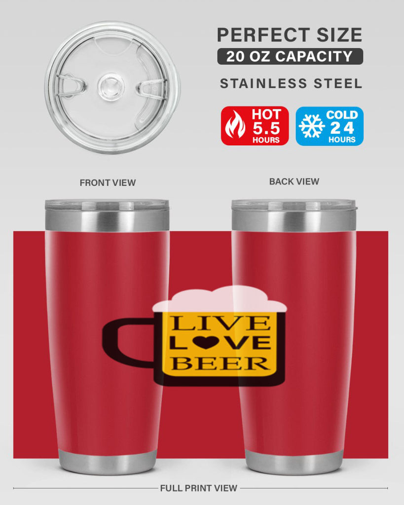 live love beer 63#- beer- Tumbler