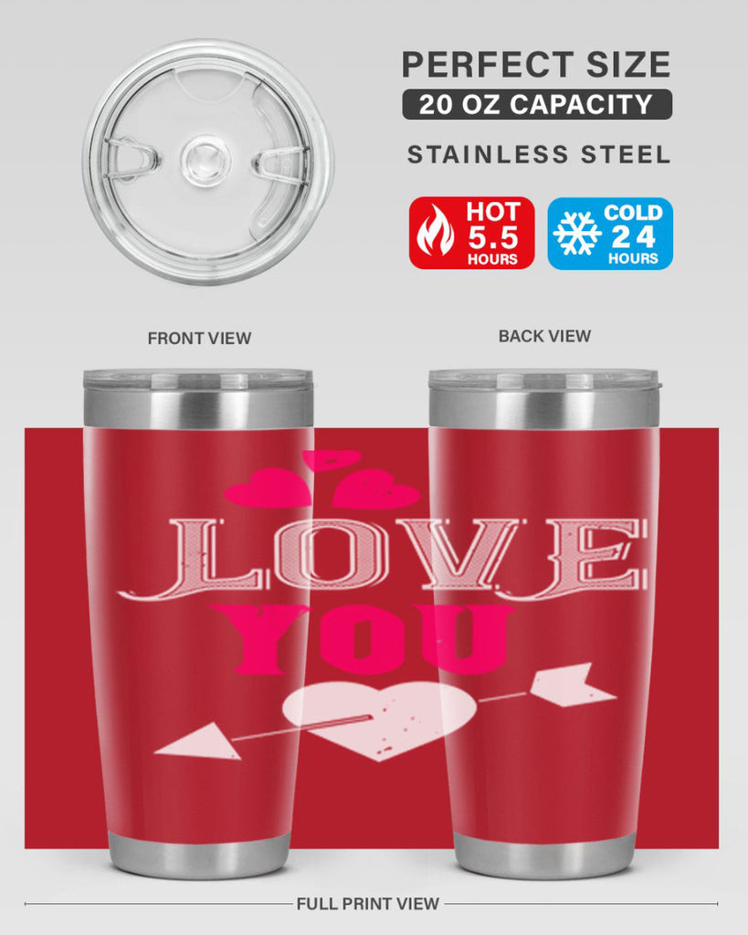 love you 42#- valentines day- Tumbler