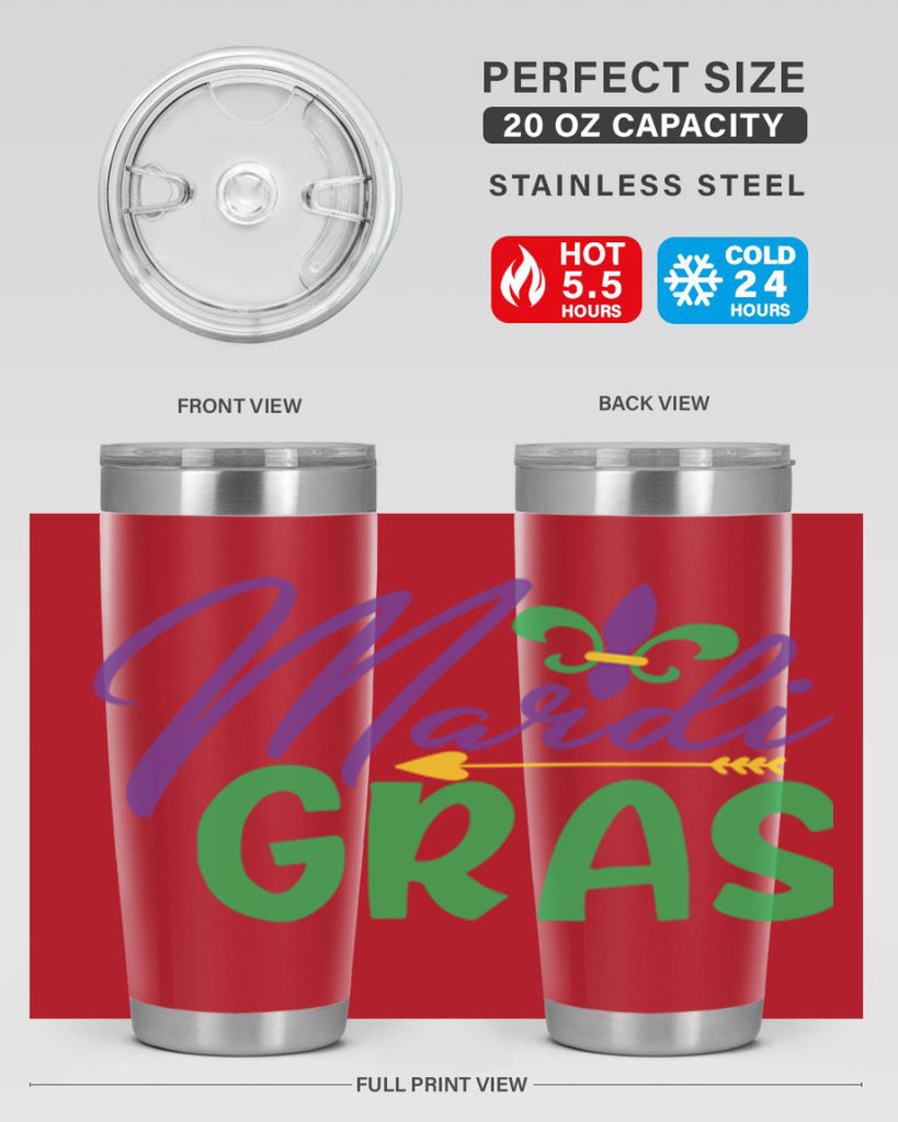 mardi gras 76#- mardi gras- Tumbler