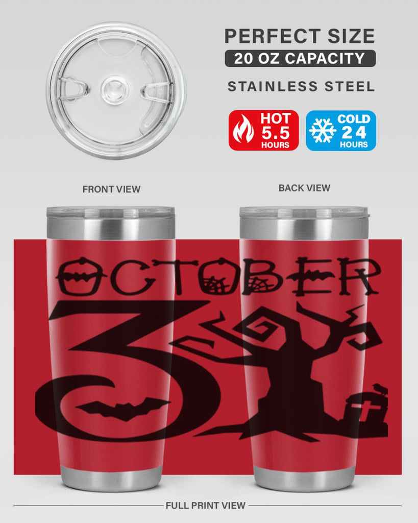 october 42#- halloween- Tumbler