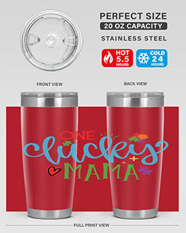 one lucky mama Style 33#- autism- Tumbler