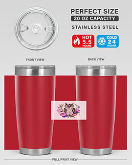 owl 5#- owl- Tumblers