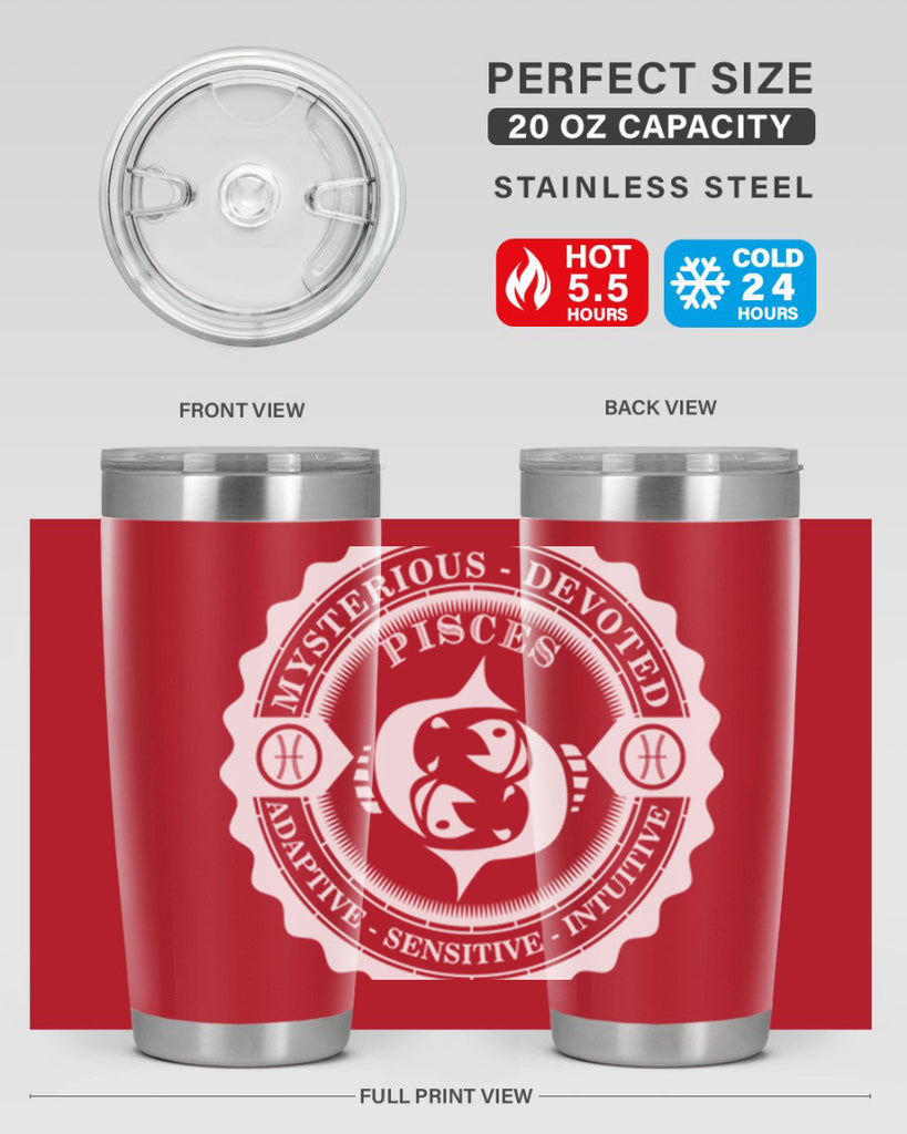 pisces 50#- zodiac- Tumbler