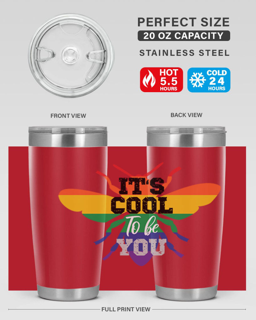 pride bee cool 70#- lgbt- Tumbler