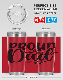 proud dad Style 37#- autism- Tumbler
