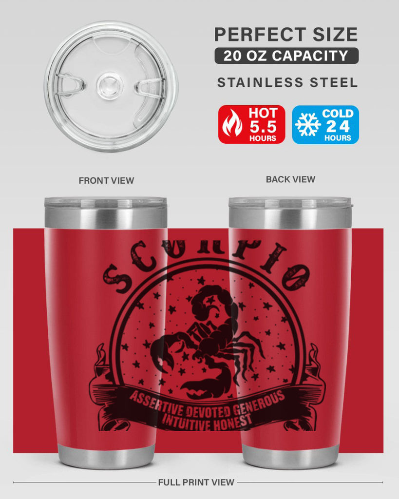 scorpio 29#- zodiac- Tumbler