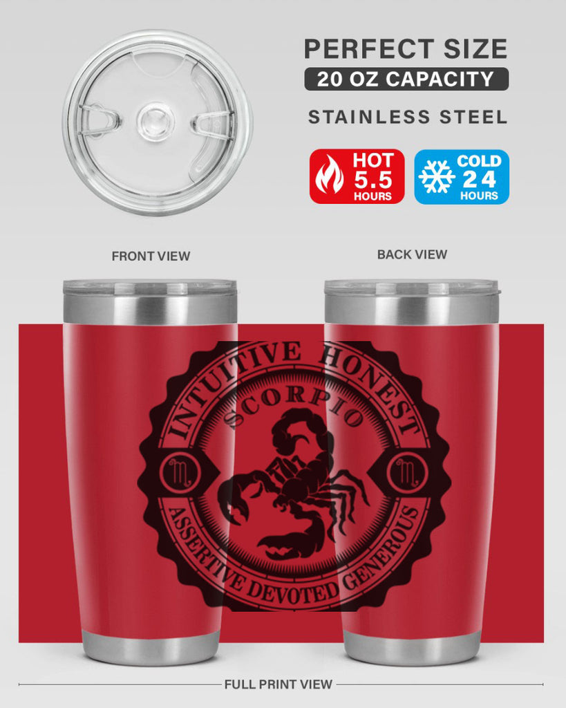 scorpio 31#- zodiac- Tumbler