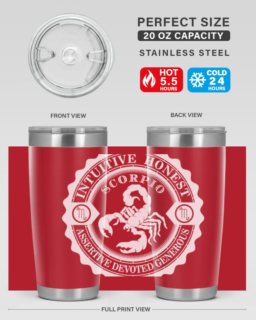scorpio 32#- zodiac- Tumbler