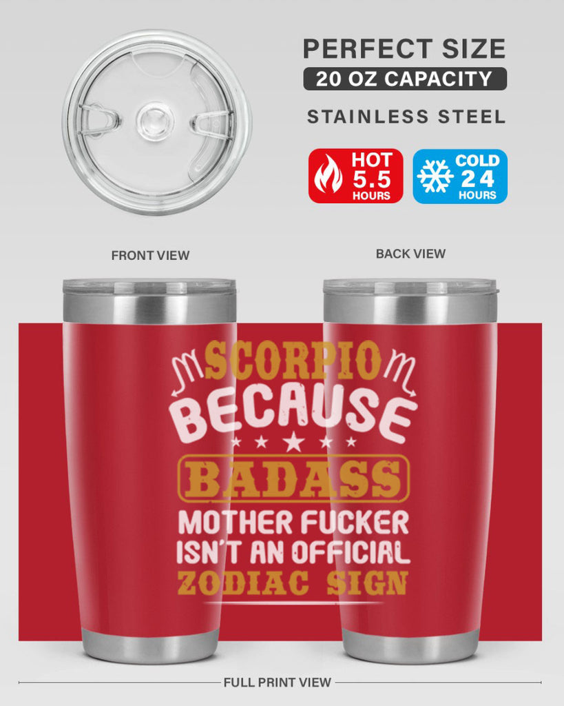 scorpio 432#- zodiac- Tumbler